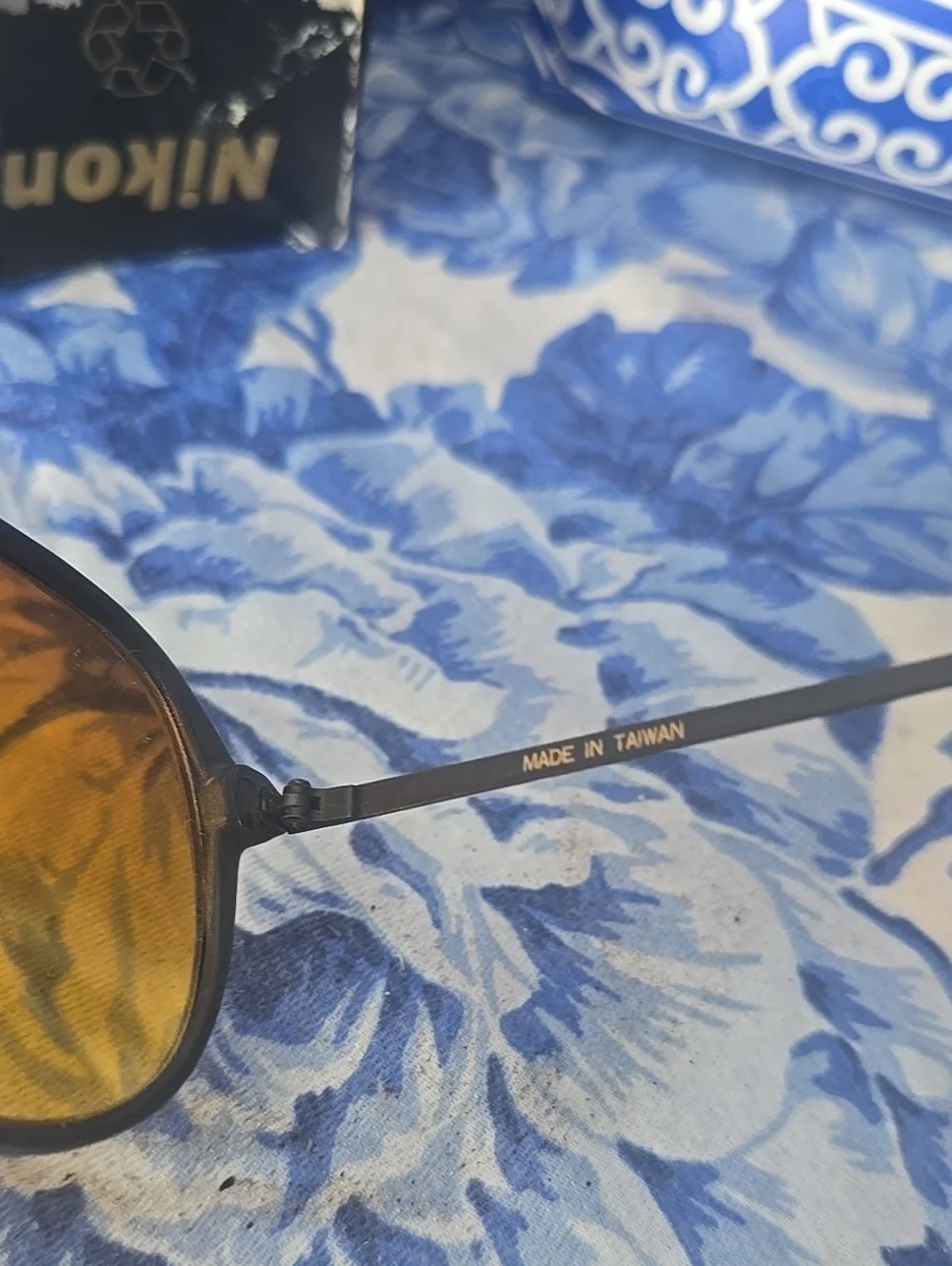 Vintage 80s Ambervision Sunglasses